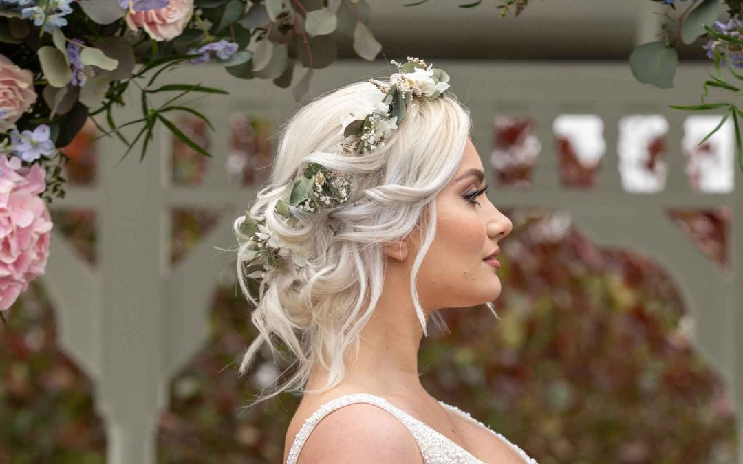 Wedding Hair The Gardens Yalding Kent